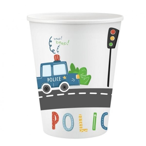 Ποτήρια Αστυνομία 6 τεμ.