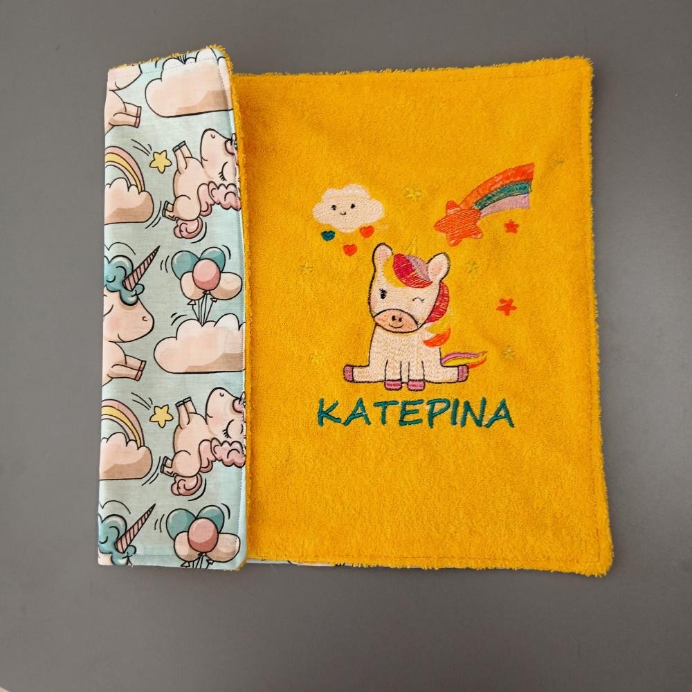 Πετσέτα σουπλά baby μονόκερος
