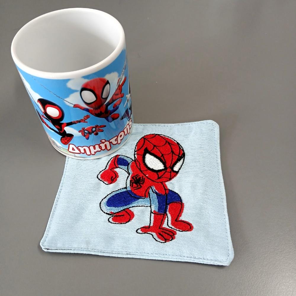 Κούπα & σουβέρ Spidey