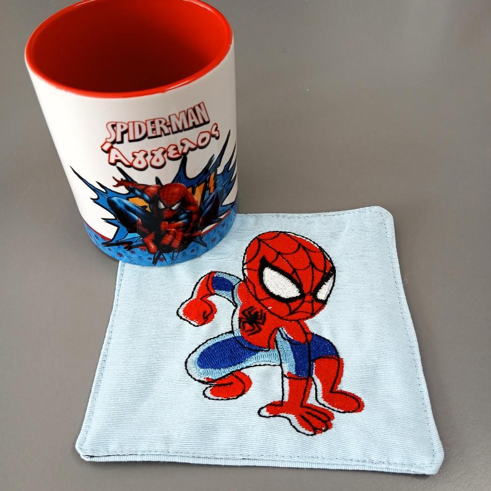 Κούπα & σουβέρ Spiderman