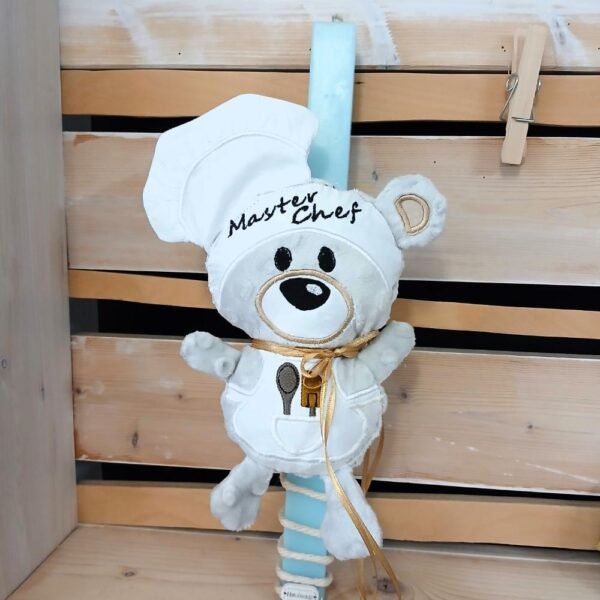 Λαμπάδα Αρκουδάκι Chef