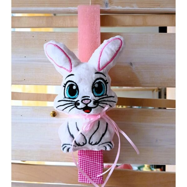 Λαμπάδα Κουνελίτσα Ροζ