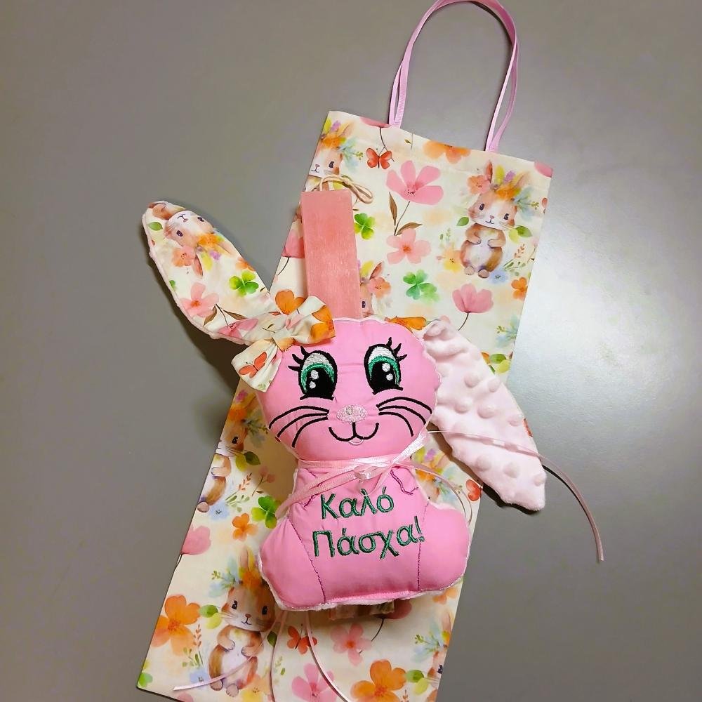 Λαμπάδα Κουνελίτσα Φλοράλ - Image 2