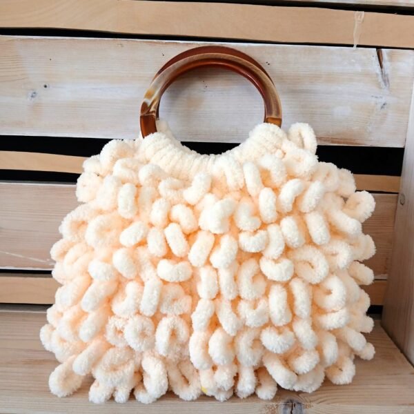 Puffy κίτρινη με χεράκια