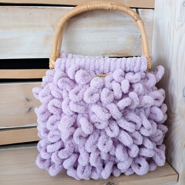 Puffy λιλά με χεράκια